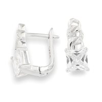 Orecchini Domar Gioielli Donna Orecchino argento 925 in Argento Cubic Zirconia EZB106445